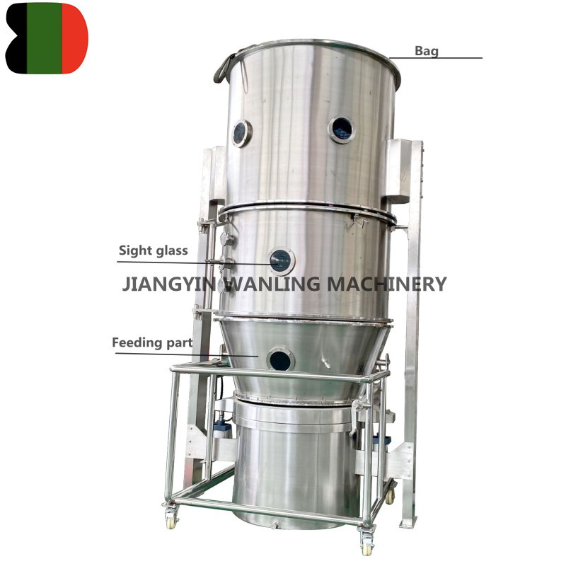 Enstegsgranulator